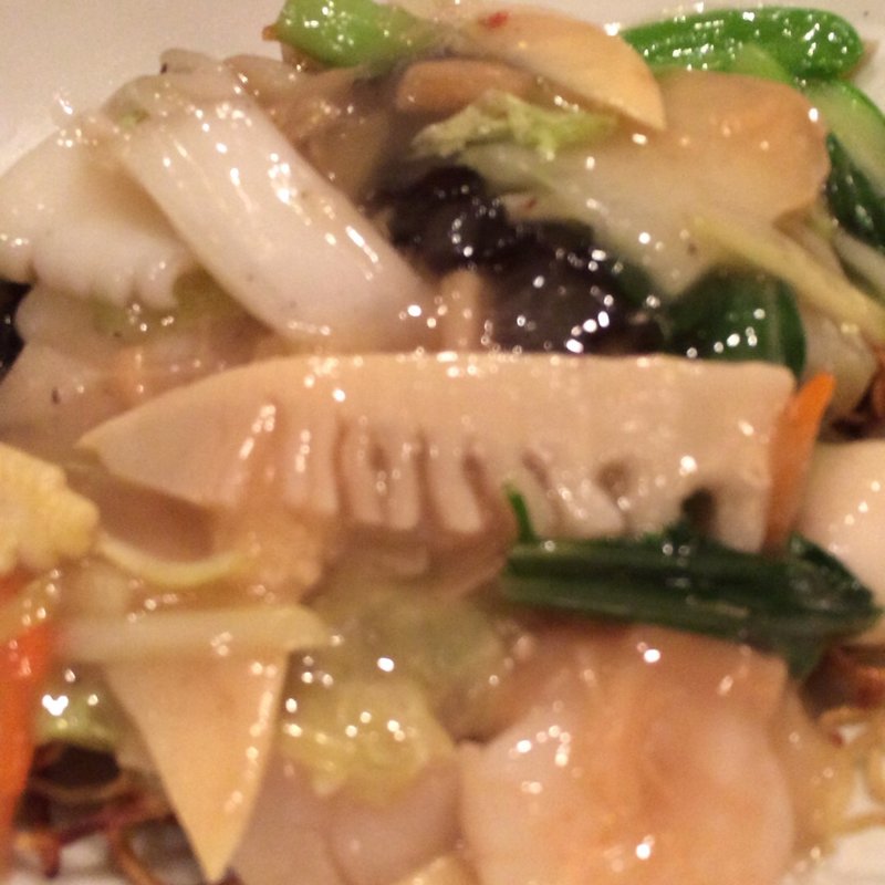 海鮮あんかけやきそば(広味坊 千歳烏山本店)