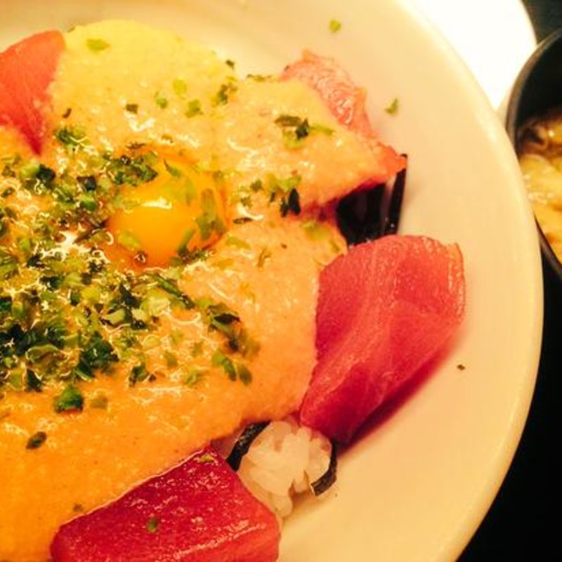 マグロ山かけうどん(大かまど飯 寅福 玉川髙島屋S・C店)