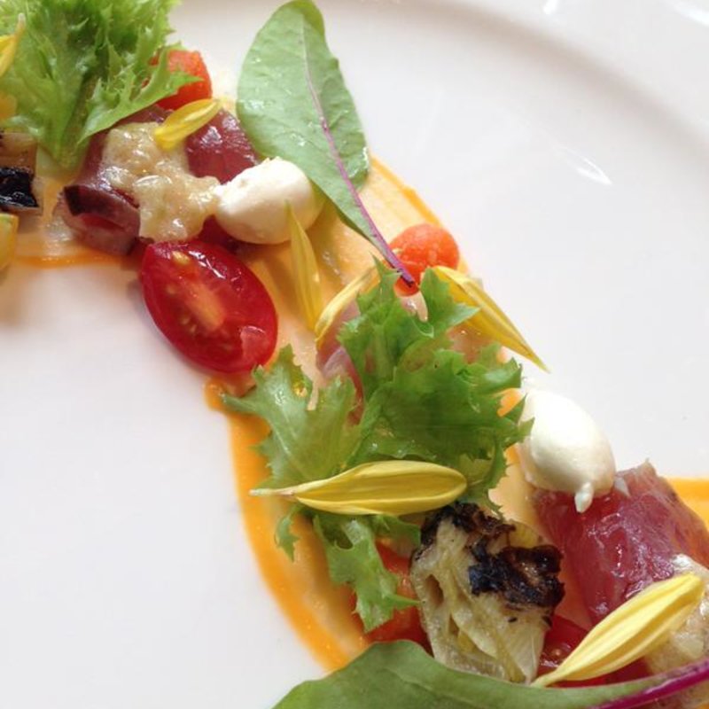 クリームチーズ燻製(ベッラヴィスタ・ラウンジ)