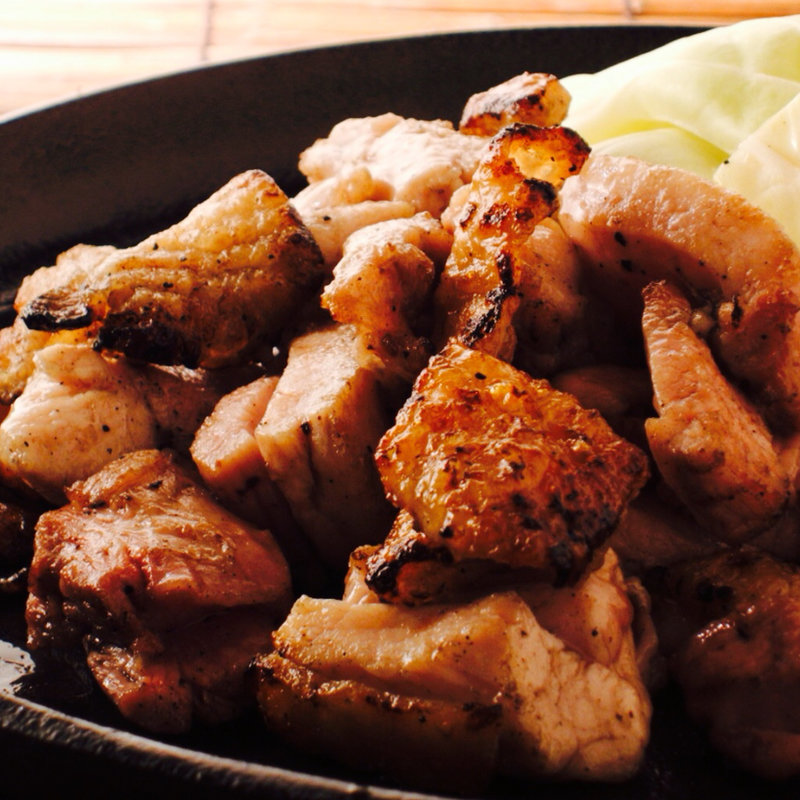 もも炙り焼き(鶏と魚と日本酒祐星 和歌山)