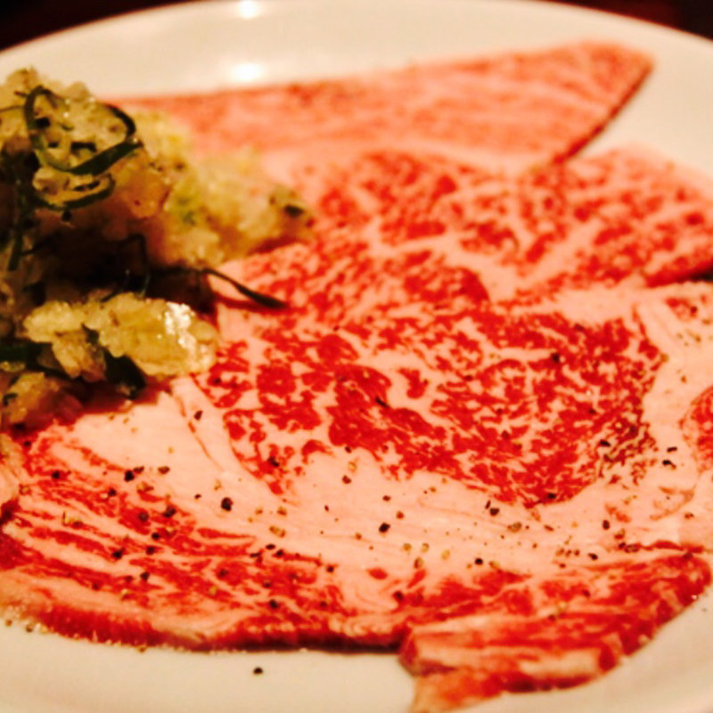 ねぎ塩上ロース(焼肉大仙)