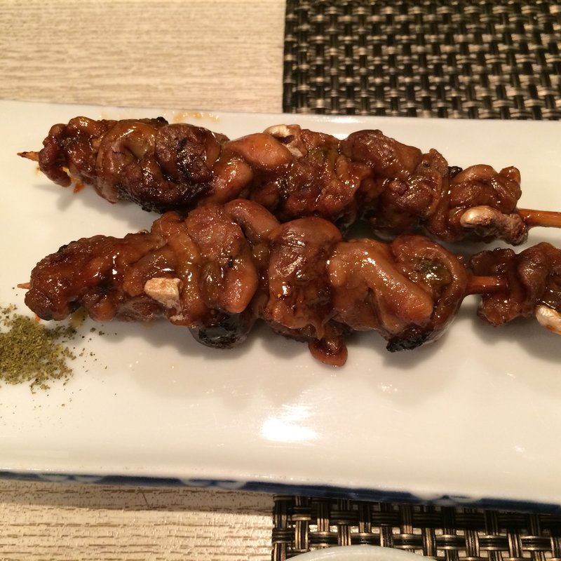 うなぎの肝くし(菜々海 池田駅)