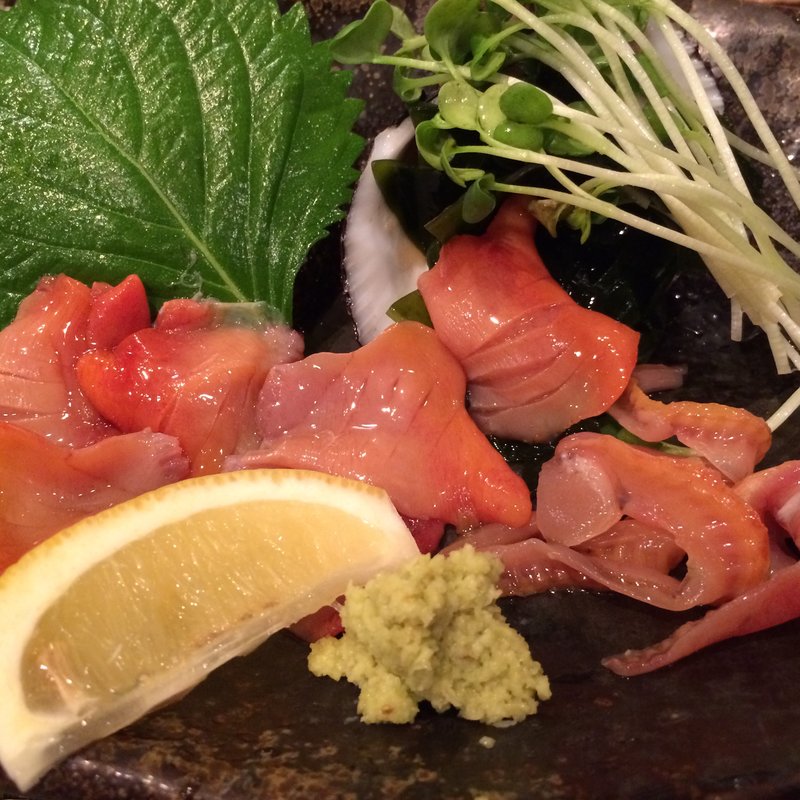 愛知 活赤貝造り(菜々海 池田駅)