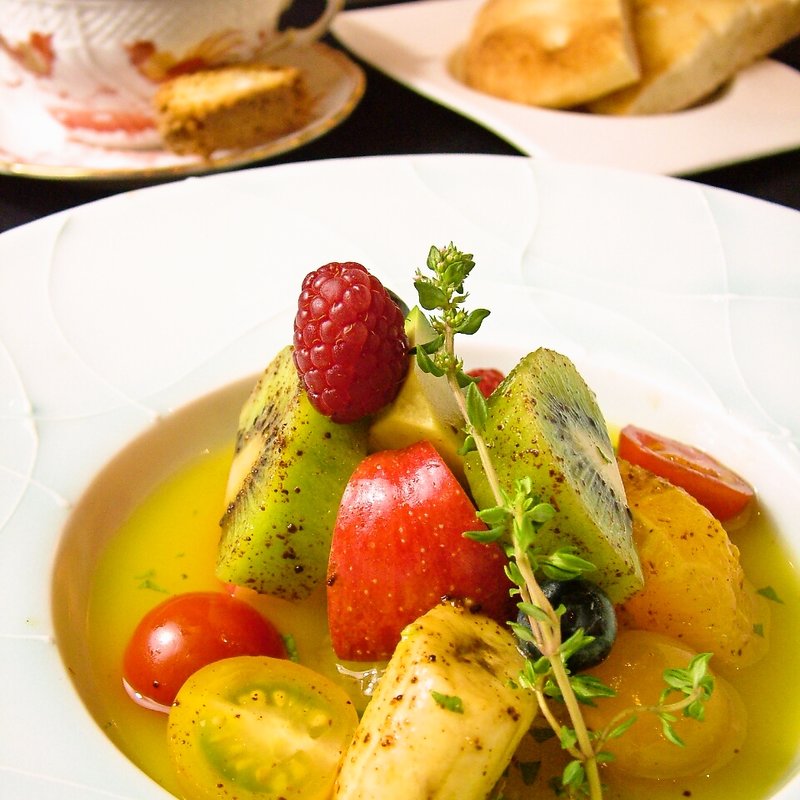 フルーツのハーブスープ(ジャッジョーロ 銀座)