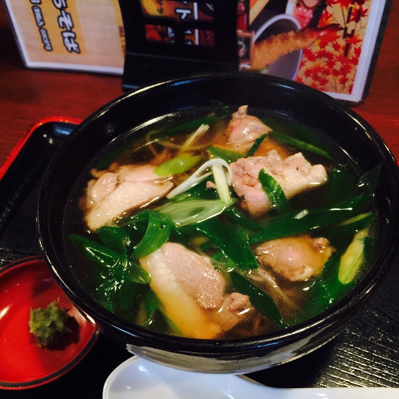 かもそば(そばよし 心斎橋店)