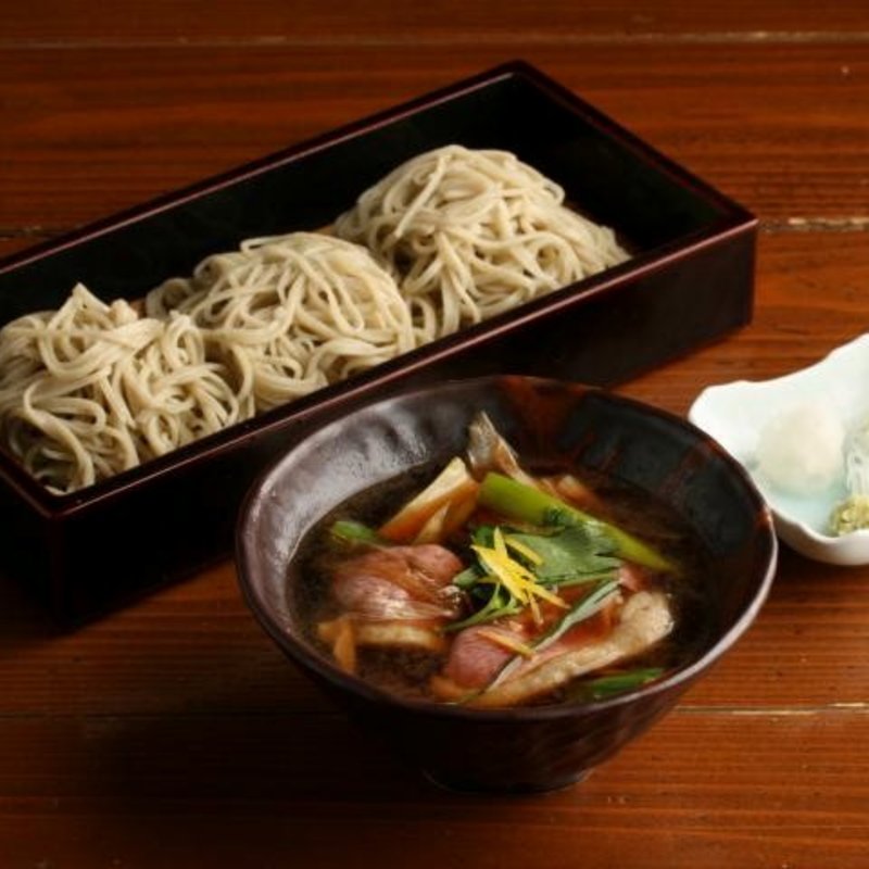 鴨南蛮せいろそば(手打ち蕎麦と鴨料理 慈玄)