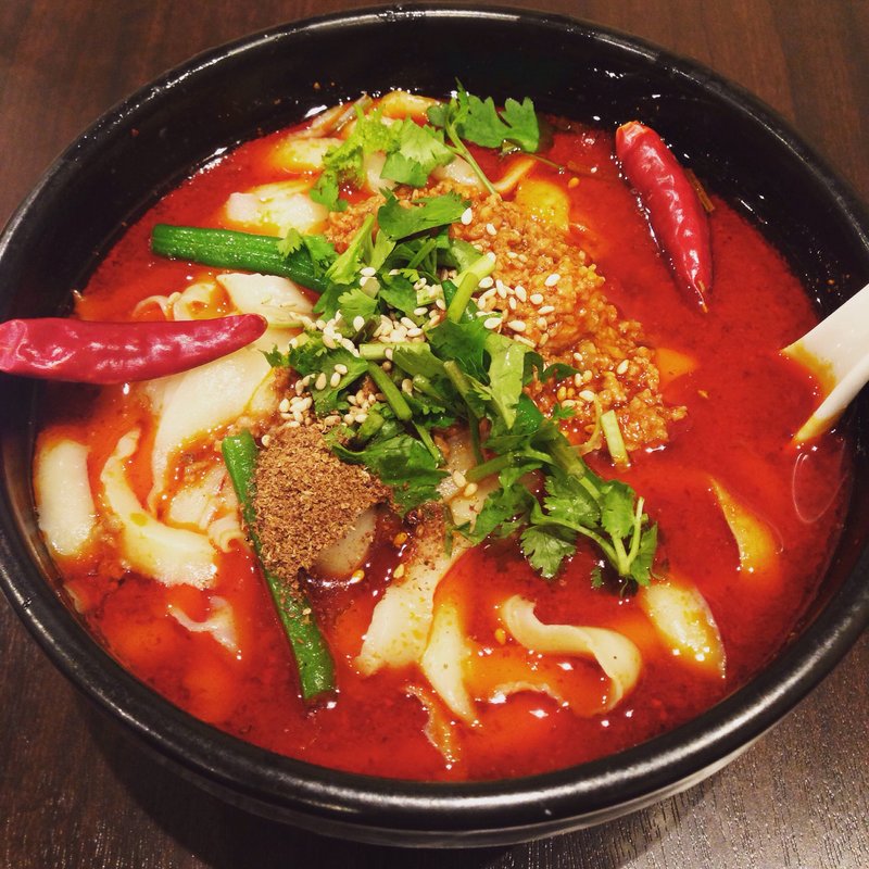 麻辣刀削麺（マーラートウショウメン）(張家 浜松町店 （チョウヤ）)