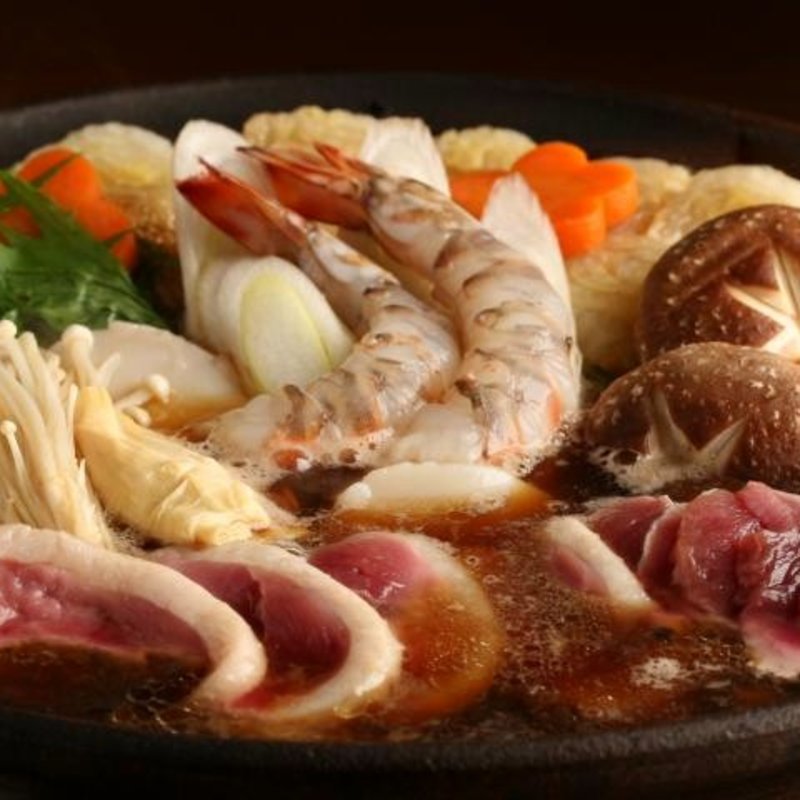 鴨南蛮鍋(手打ち蕎麦と鴨料理 慈玄)