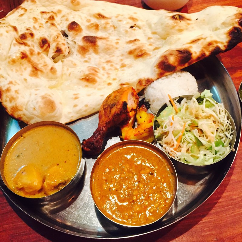 キーマ&日替わりカレー(マナカマナ)