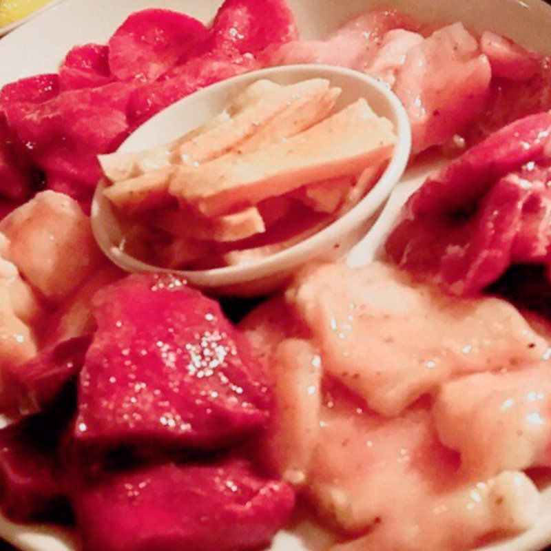 ホルモン7種類(うしごろバンビーナ 恵比寿本店)