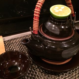 鱧と松茸の土瓶蒸し(菜々海 池田駅)