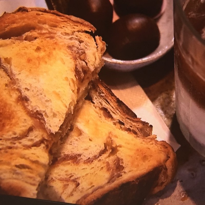 あまぐりデニッシュ食パンセット(万寿庵)