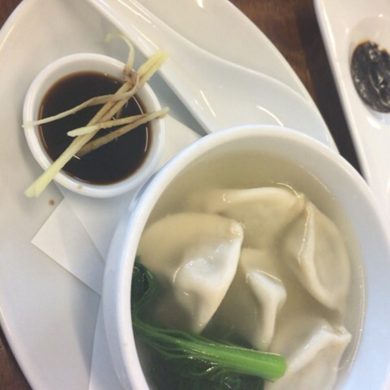 セロリ入り水餃子(ファイブスター・カフェ )