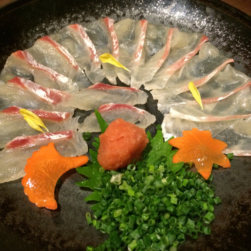 鯛薄造り(花ぜん 本店 （【旧店名】かっぺ亭）)