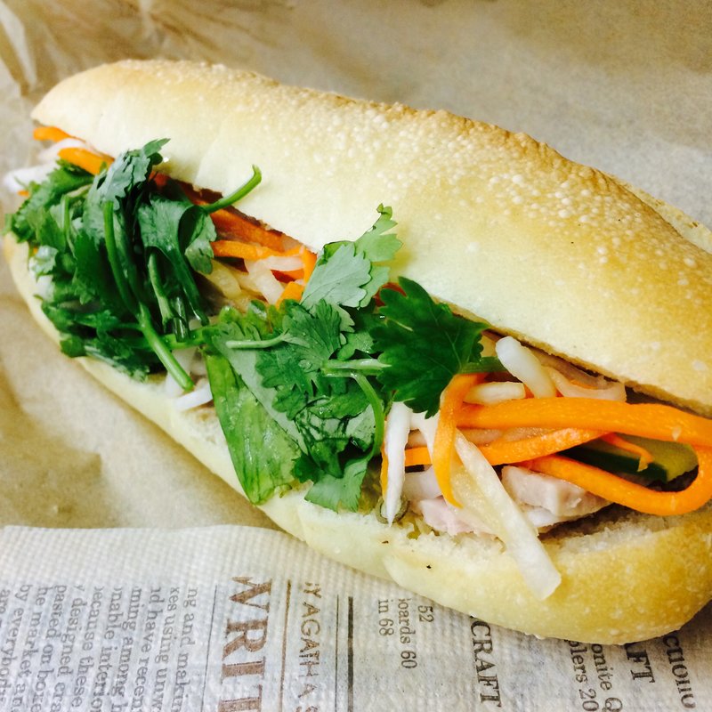 オリジナルレバーパテ&ハム(Viet Banh Mi Court AOYAMA)