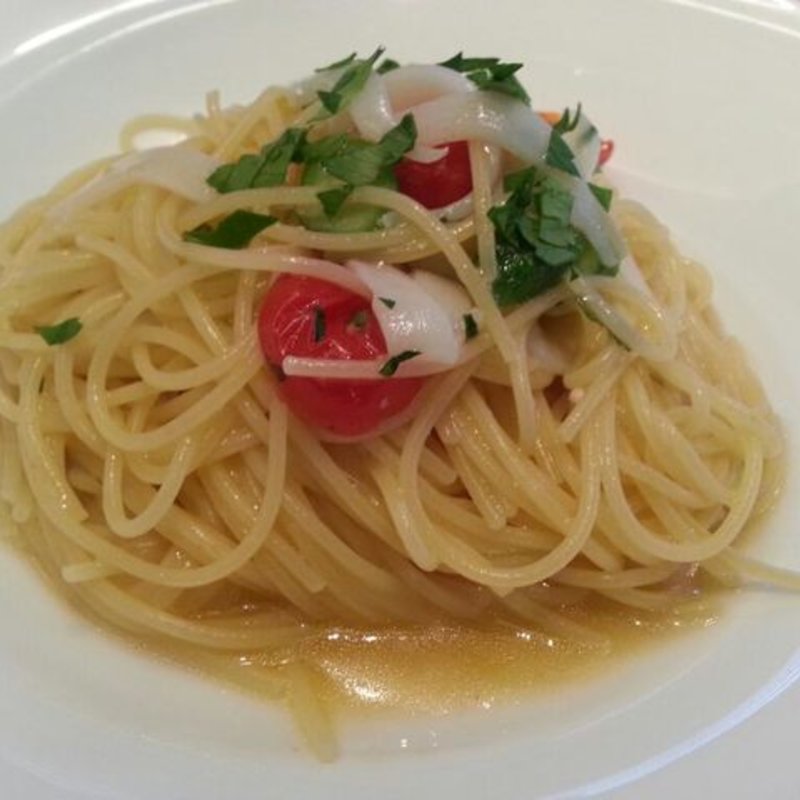 紋甲いかのペペロンチーノ(ファットリーア エッセ)