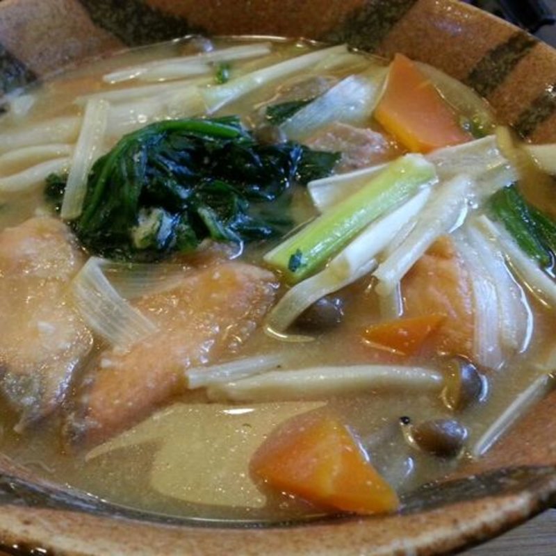 石狩鍋風うどん(たけ山)