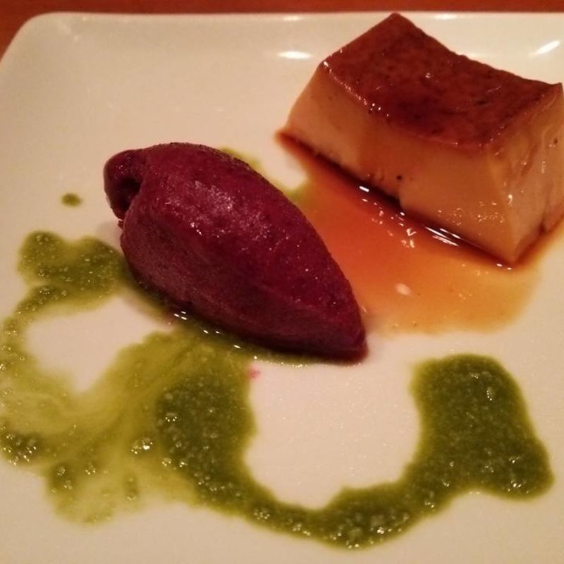 プリン、カシス、抹茶(minobi)