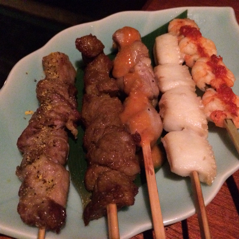 サテ・チャンプル（5種類の盛り合わせ）(バリラックス ザ ガーデン 新宿 （BALILax THE GARDEN）)