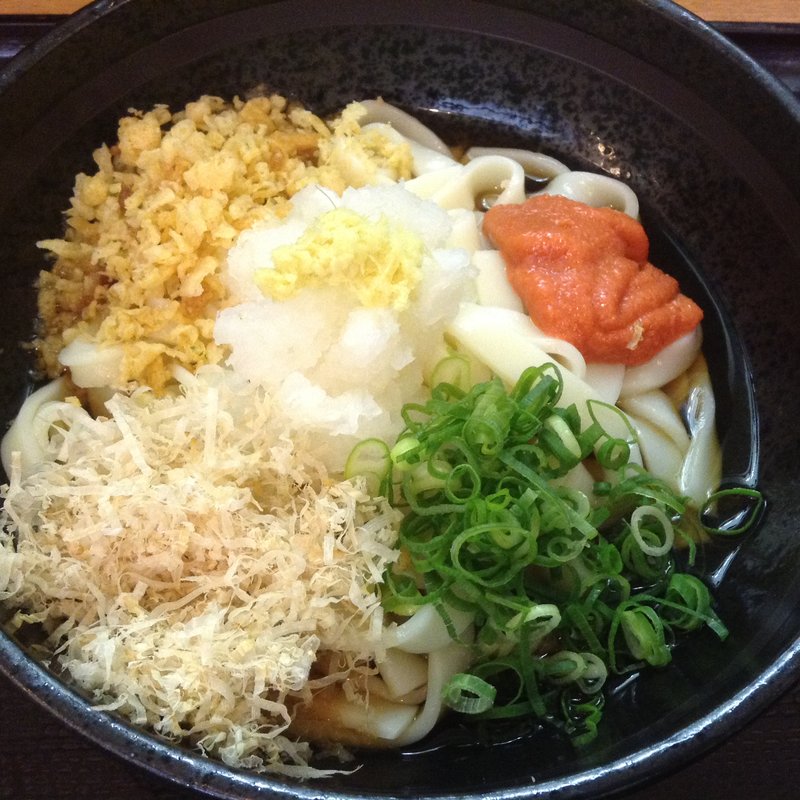 ひやしきしめんおろし明太(阪急そば 西宮北口駅前店 )