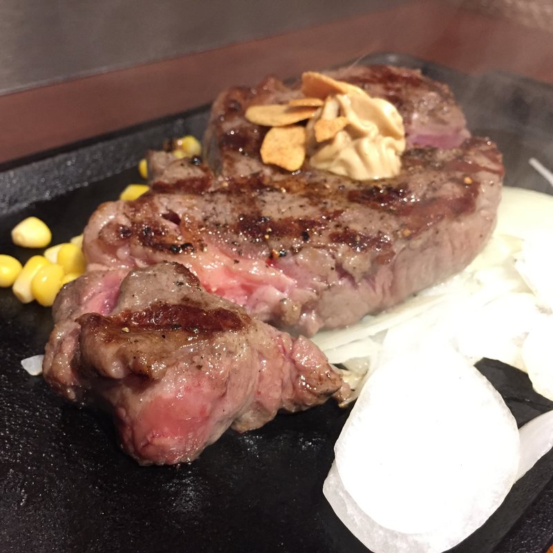 Naruoブランド牛サーロインステーキ(7円/g)(いきなり！ステーキ 渋谷桜丘店)