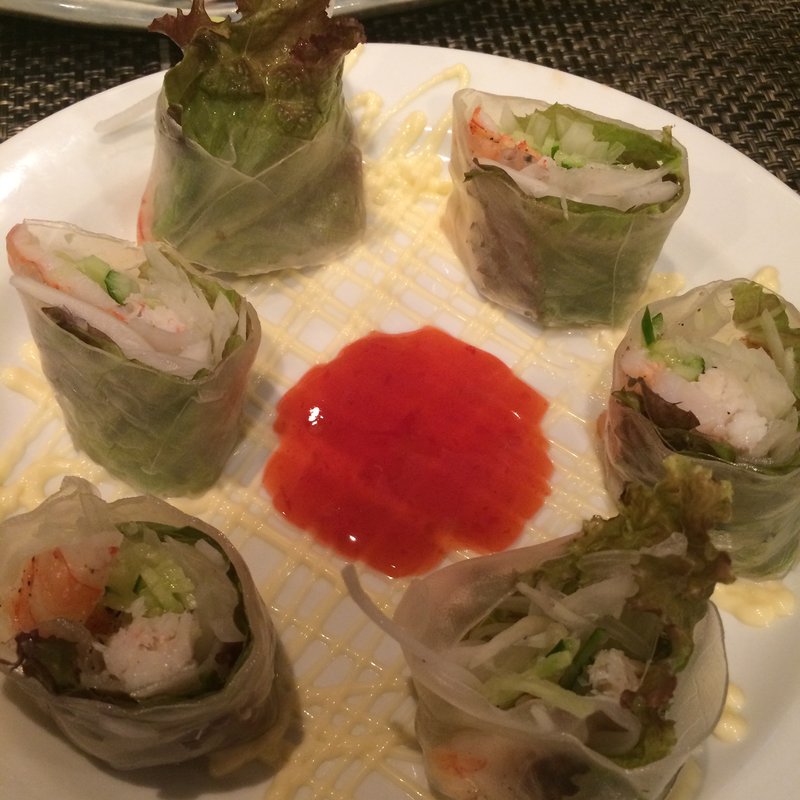 エビとカニの生春巻き(菜々海 池田駅)