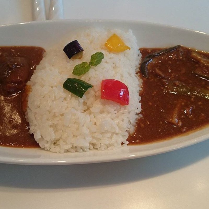 二色カレー(サンマルコ 京都伊勢丹店 )