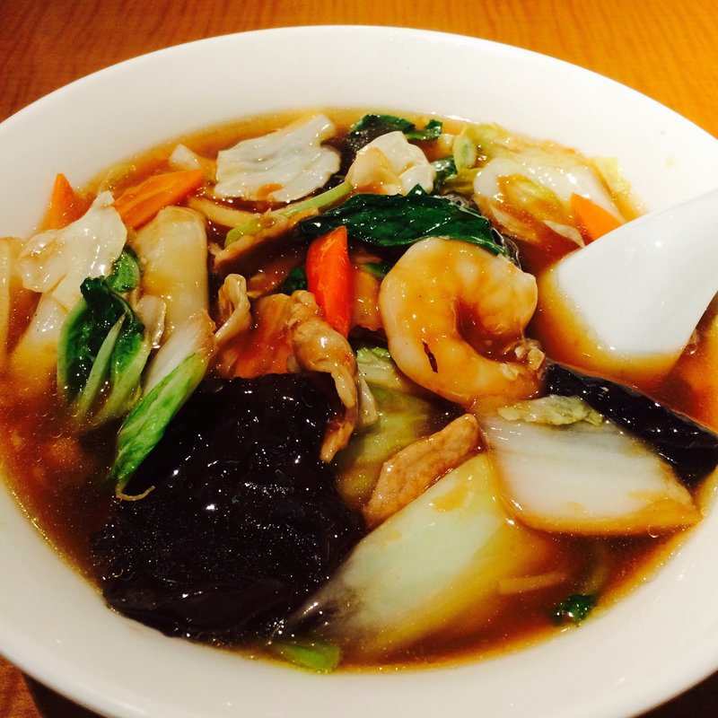 五目そば(香港亭 十条店)