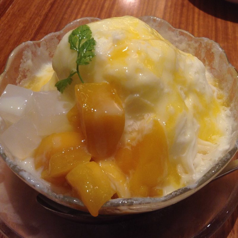 マンゴー氷(三嶋亭 高島屋 京都店 （ミシマテイ）)