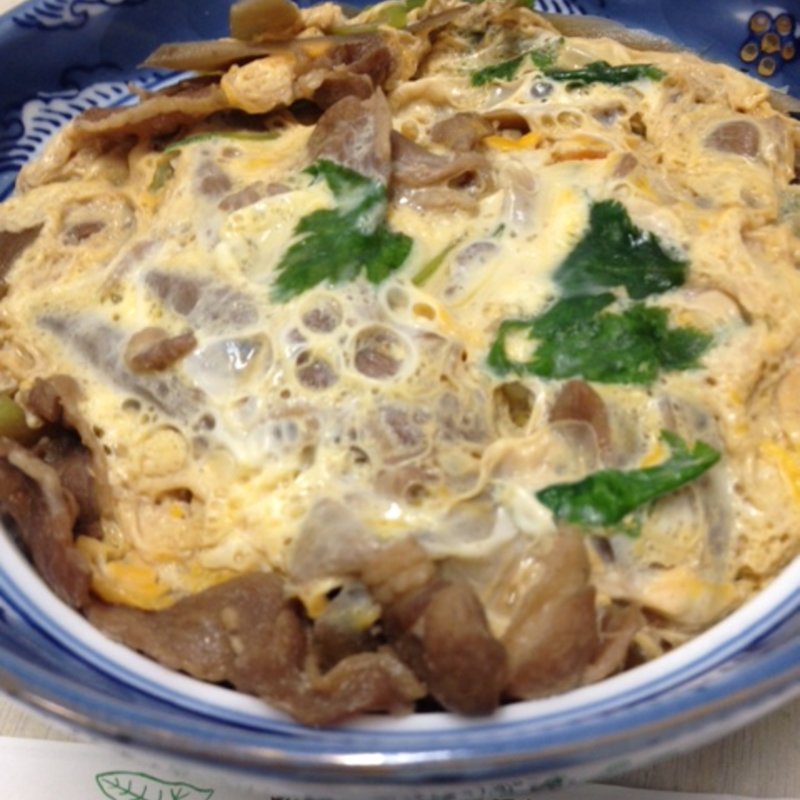 鴨柳川丼(喜久屋)