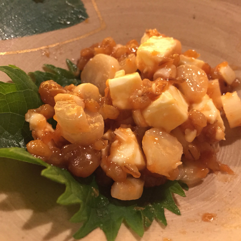 島らっきょうのモロ味噌チーズあえ(にし家 本店 （にしや）)