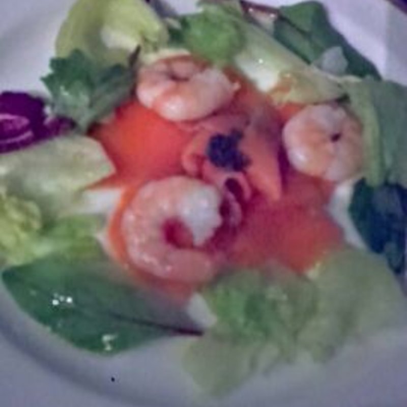 スモークサーモンのサラダレモン風味ドレッシング(24 （トゥエンティフォー）)