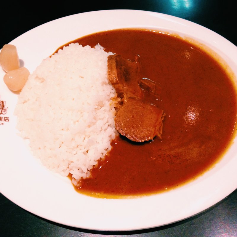 丸福カリーセット(丸福珈琲店 羽田空港店)