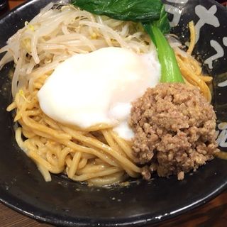 冷製汁なし担々麺(男のらぁめん 神戸ちぇりー亭 宝塚店)