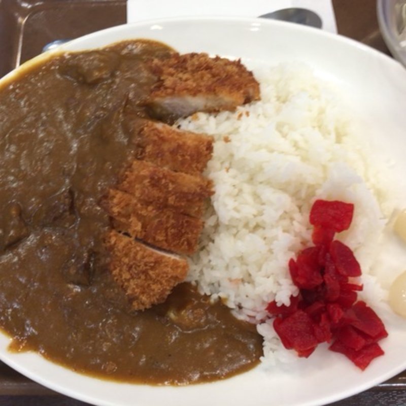 カツカレー(海上明珠 楽善園 （ハイシャンミンチュウ ルウサンユェン）)