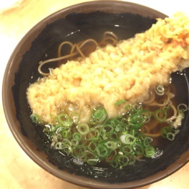 天ぷらそば(ひょうたん屋 （ひょうたんや）)