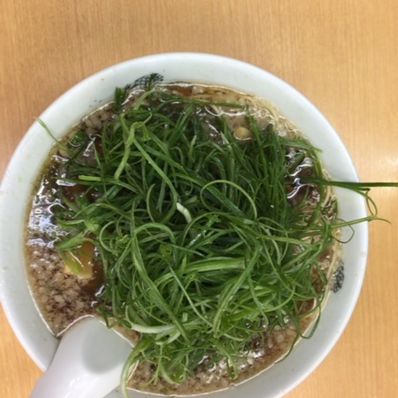 葱ラーメン【限定メニュー】(来来亭 十三店)