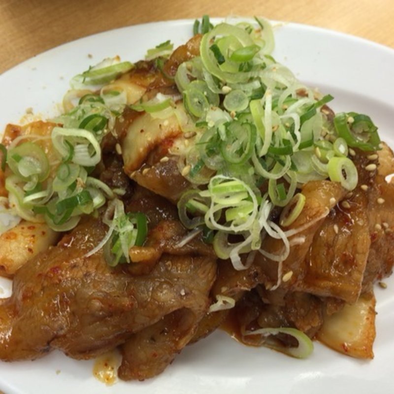 豚キムチ(来来亭 十三店)