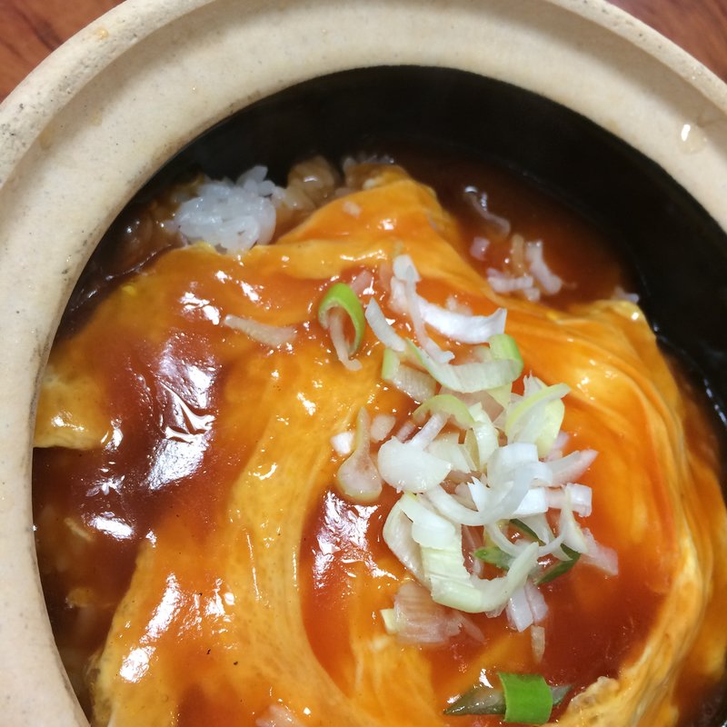 天津飯(土鍋大餃子)