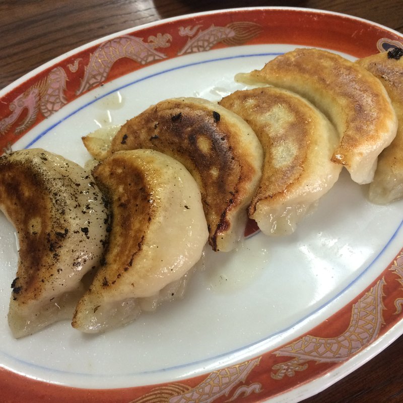 自家製餃子(支那ソバ かづ屋)