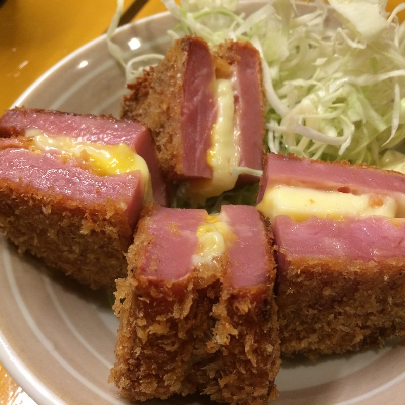 チーズハムカツ(やきとん まるば)