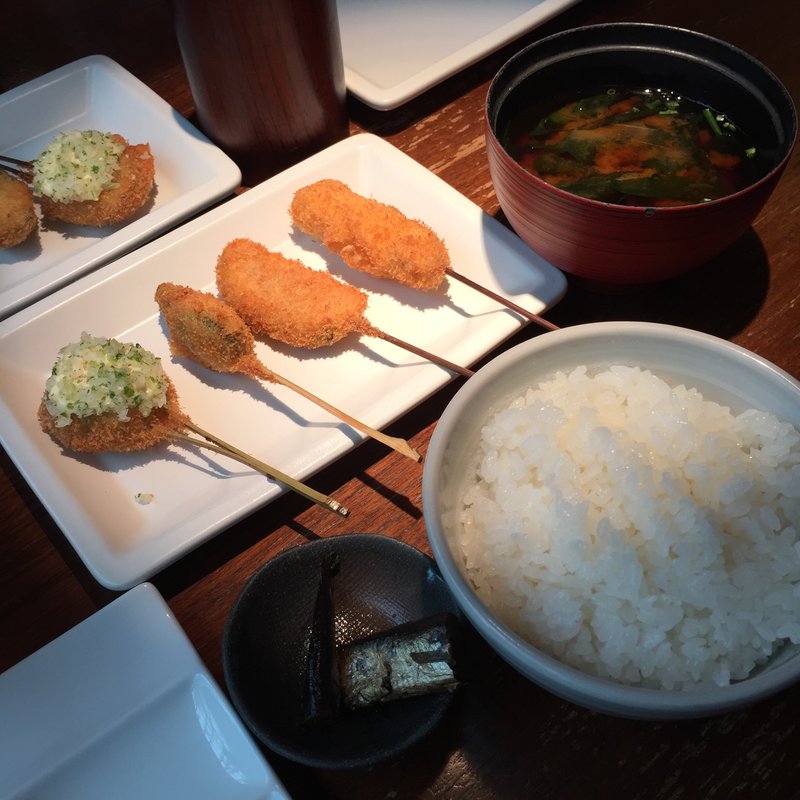 白豊（串カツ八種）(串の坊 六本木ヒルズ店)