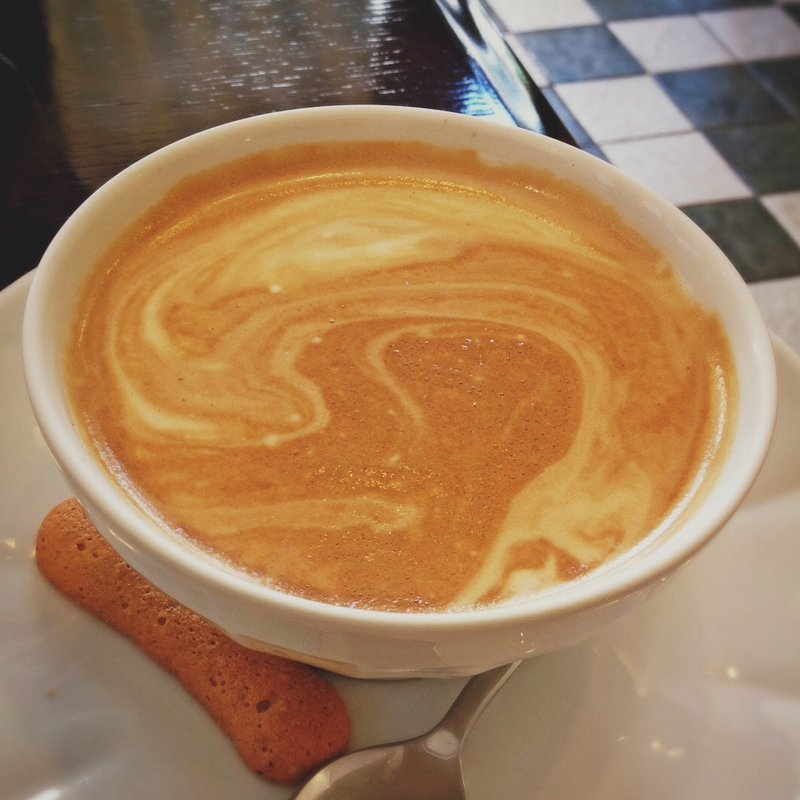 カフェ・オ・レ(クレープリー・アルモリック)