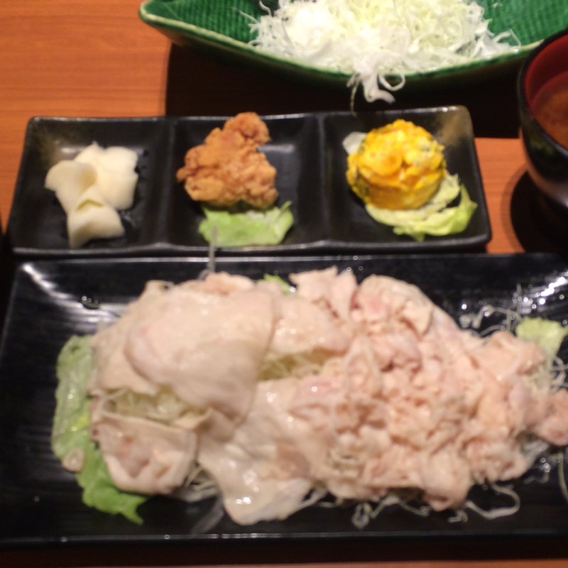 冷しゃぶご膳(とんかつ新宿さぼてん 武蔵小杉東急スクエア店)