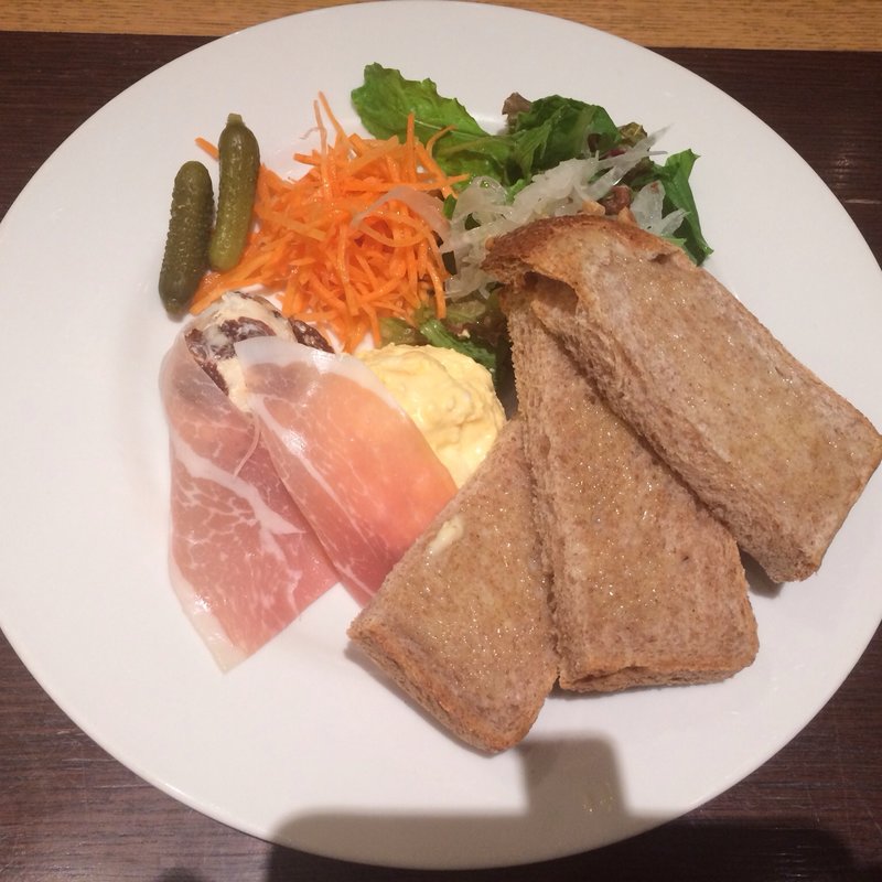 雑穀パンプレート(進々堂 ラクエ四条烏丸店 )