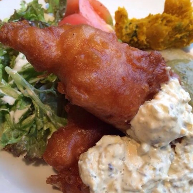 ササミのフリッター(MOULiN)