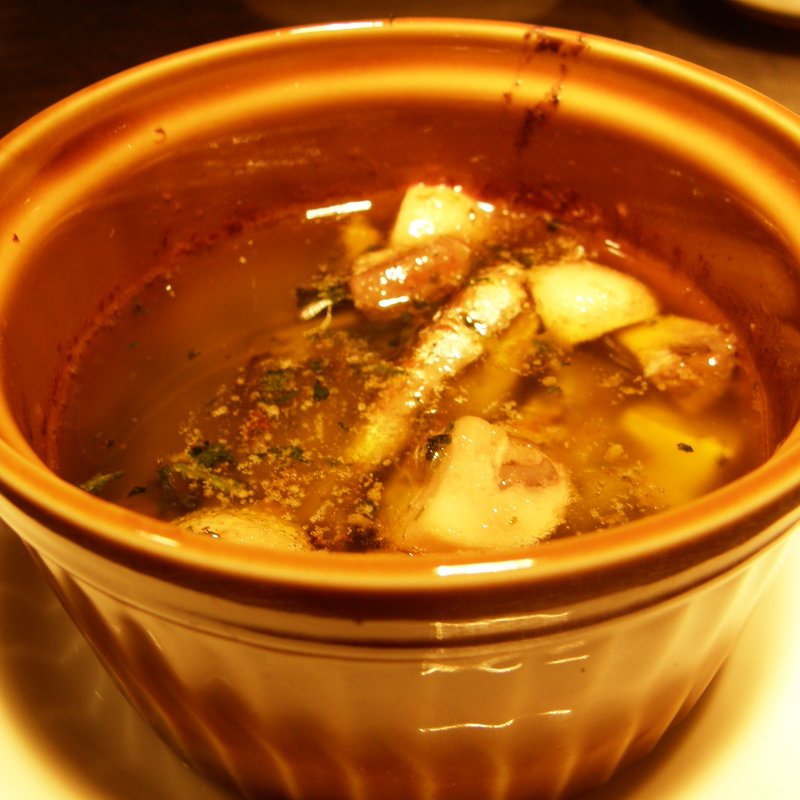 イワシのアヒージョ(ごはんや一芯 代官山)