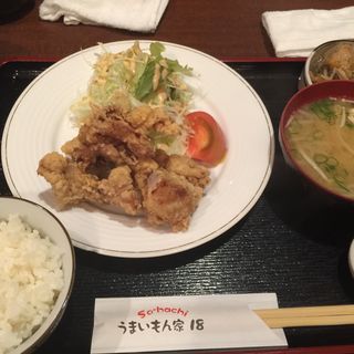 鶏唐揚定食(うまいもん家そうはち（１８）)