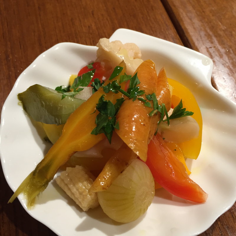 自家製ピクルス(La TRIPLETTA ラ・トリプレッタ)