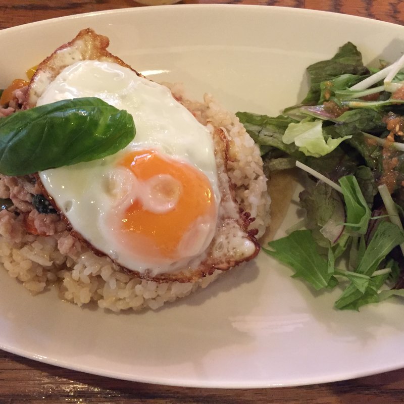 ガパオライスランチセット(HanaCAFE nappa69 （ハナカフェ ナッパロクキュー）)